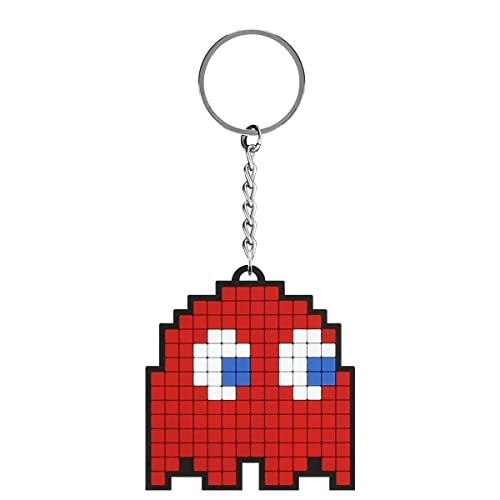 Piramida Pac-Man: Blinky Rubber brelok (Portachiavi) Merchandising Ufficiale, multi, Jeden rozmiar, Klasyczny