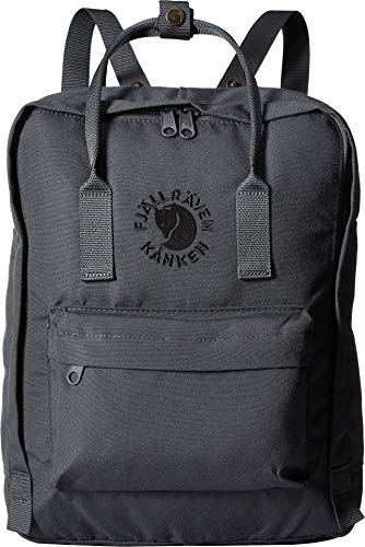 Fjallraven Re-kånken plecak uniseks szary Slate 38 x 27 x 13 cm, 16 L