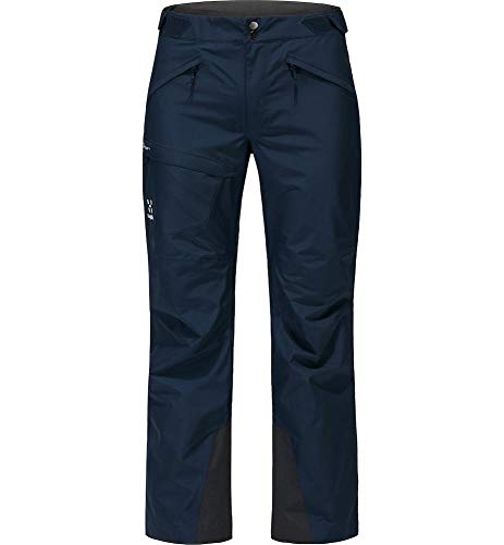 Haglöfs Damskie spodnie w kształcie Lumi, granatowe, XL