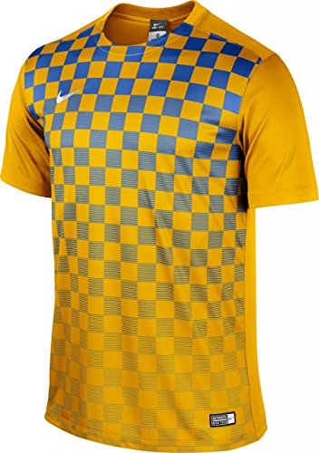 Nike Short Sleeve Top Ss Precision Iii Jsy złoto University Gold/Football White S