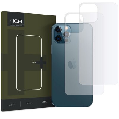 Folia hydrożelowa Hofi HyfroFlex Pro+ Back Protector do Apple iPhone 12/12 Pro (2 szt.)