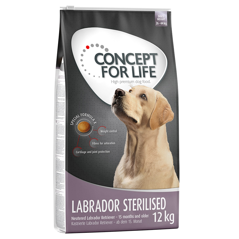 Concept for Life Labrador Sterilised - 2 x 12 kg