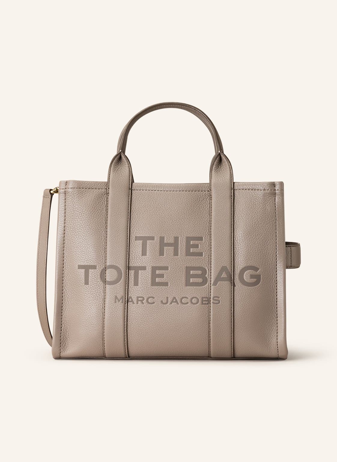 Zdjęcia - Torebka damska Marc Jacobs Torba Shopper The Medium Tote Bag Leather beige 