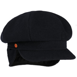 Czapka Newsboy Camilla by Mayser, ciemnoniebieski, M (56-57 cm)