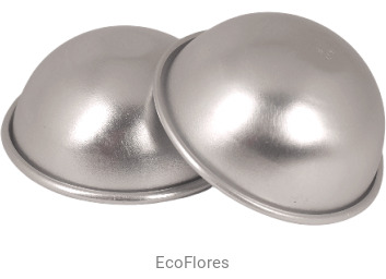 Forma do kul kąpielowych aluminiowa 4cm