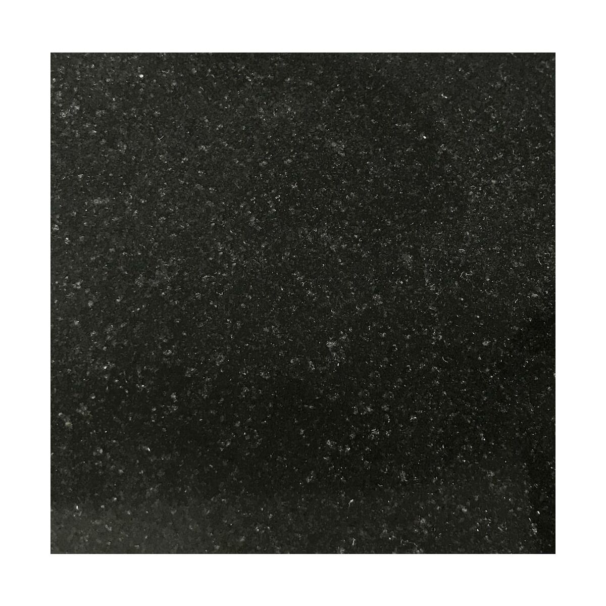 Blat łazienkowy polerowany kamienny Nero Assolu 60 X 46.5 X 2 Marinell