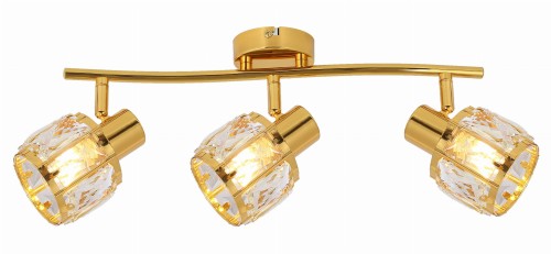 Lampa listwa Crownie 830903-03 złota,gold
