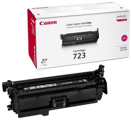 Oryginał Toner Canon CRG723M do LBP-7750 CDN | 8 500 str. | magenta Opakowanie zastępcze