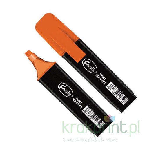 Zakreślacz 1-5mm FOROFIS 91252 pomarańczowy ścięta