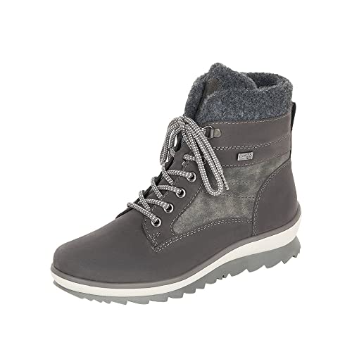 Remonte Damskie buty zimowe R8477, szary - Granit Smoke Granit Fumo 45-36 EU