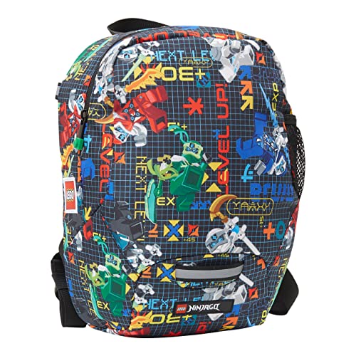LEGO Unisex dziecięcy plecak do przedszkola Ninjago, wielokolorowy, 10 litrów, wielobarwny