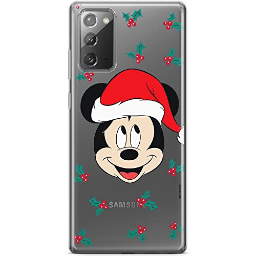 ERT GROUP etui na telefon Samsung GALAXY NOTE 20, case oryginalny i oficjalnie licencjonowany przez Disney, wzór Mickey 040, optymalnie dopasowane, plecki z TPU częściowo przeźroczyste