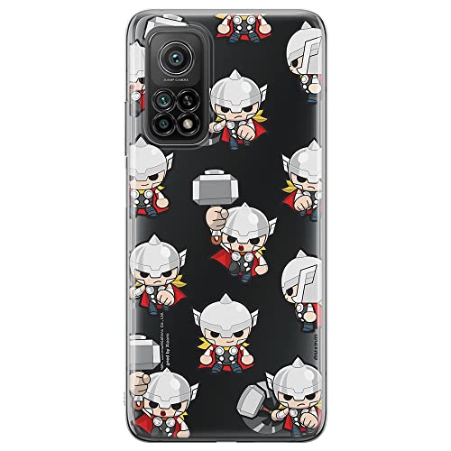 ERT GROUP etui na telefon Xiaomi Redmi Note 11 Pro 5G/11 Pro 4G, case oryginalny i oficjalnie licencjonowany przez Marvel, wzór Thor 007, plecki z TPU częściowo przeźroczyste
