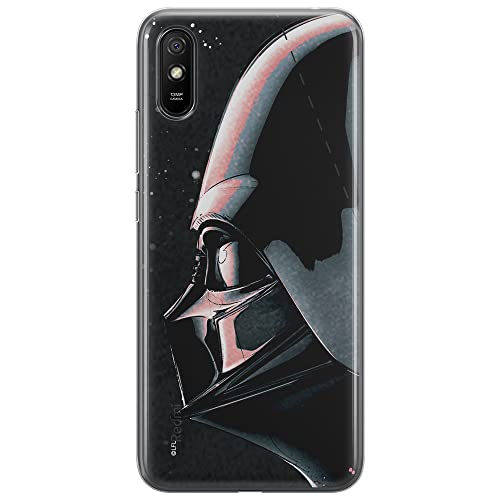 ERT GROUP etui na telefon Xiaomi REDMI 9A, case oryginalny i oficjalnie licencjonowany przez Star Wars, wzór Darth Vader 017, optymalnie dopasowane, plecki z TPU