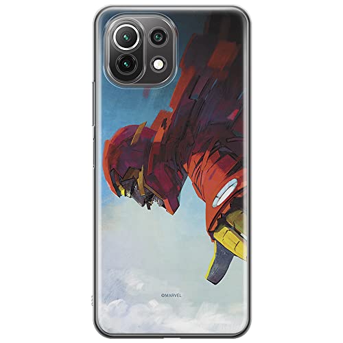 Etui dedykowane do XIAOMI MI 11 LITE 4G / MI 11 LITE 5G / 11 LITE 5G NE wzór:  Iron Man 015 oryginalne i oficjalnie licencjonowane