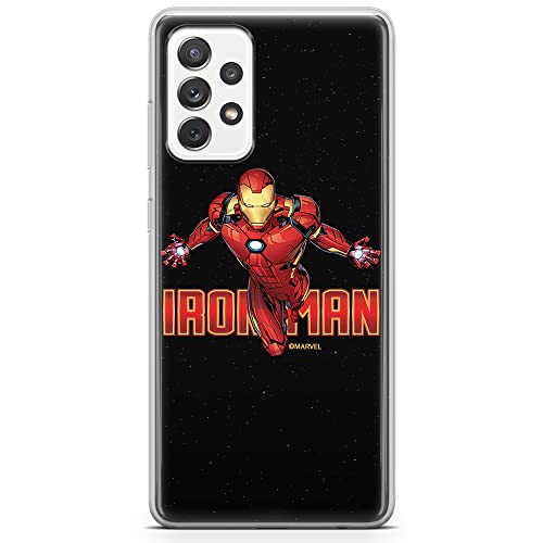 ERT GROUP etui na telefon Samsung A33 5G, case oryginalny i oficjalnie licencjonowany przez Marvel, wzór Iron Man 030, optymalnie dopasowane, plecki z TPU