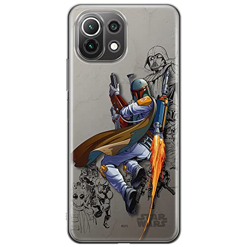Etui dedykowane do XIAOMI MI 11 LITE 4G / MI 11 LITE 5G / 11 LITE 5G NE wzór:  Boba Fett 003 oryginalne i oficjalnie licencjonowane