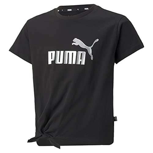 PUMA Koszulka dziewczęca Ess+ Logo Knotted Tee G