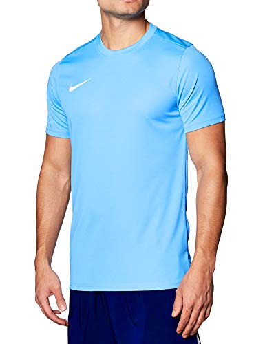 Nike Męski T-shirt M Nk Dry Park Vii Jsy Ss niebieski niebieski/biały (University Blue/White) 16-22