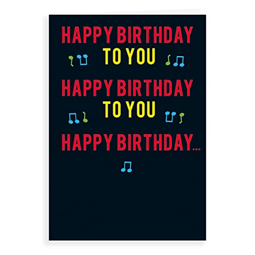 Humor zabawna kartka urodzinowa HB to u Hb to u - 18 x 12,7 cm - Regal Publishing