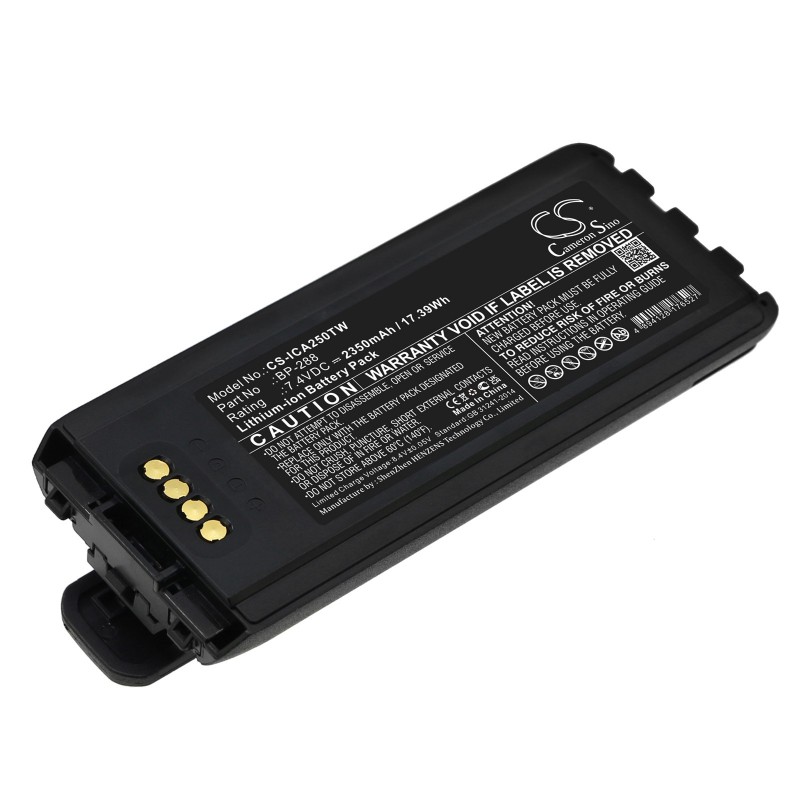 Icom IC-A25 / BP-288 2350mAh 17.39Wh Li-Ion 7.4V (Cameron Sino)