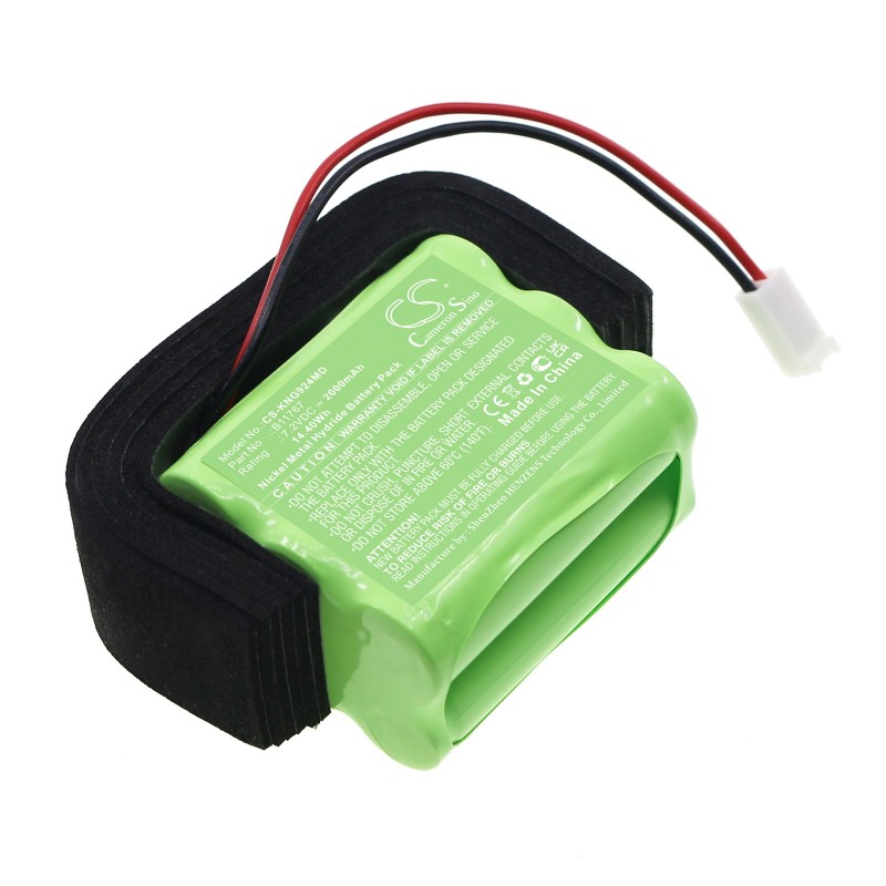 Kangaroo 924 Enteral Feeding Pump / B11767 2000mAh 14.40Wh Ni-MH 7.2V (Cameron Sino)