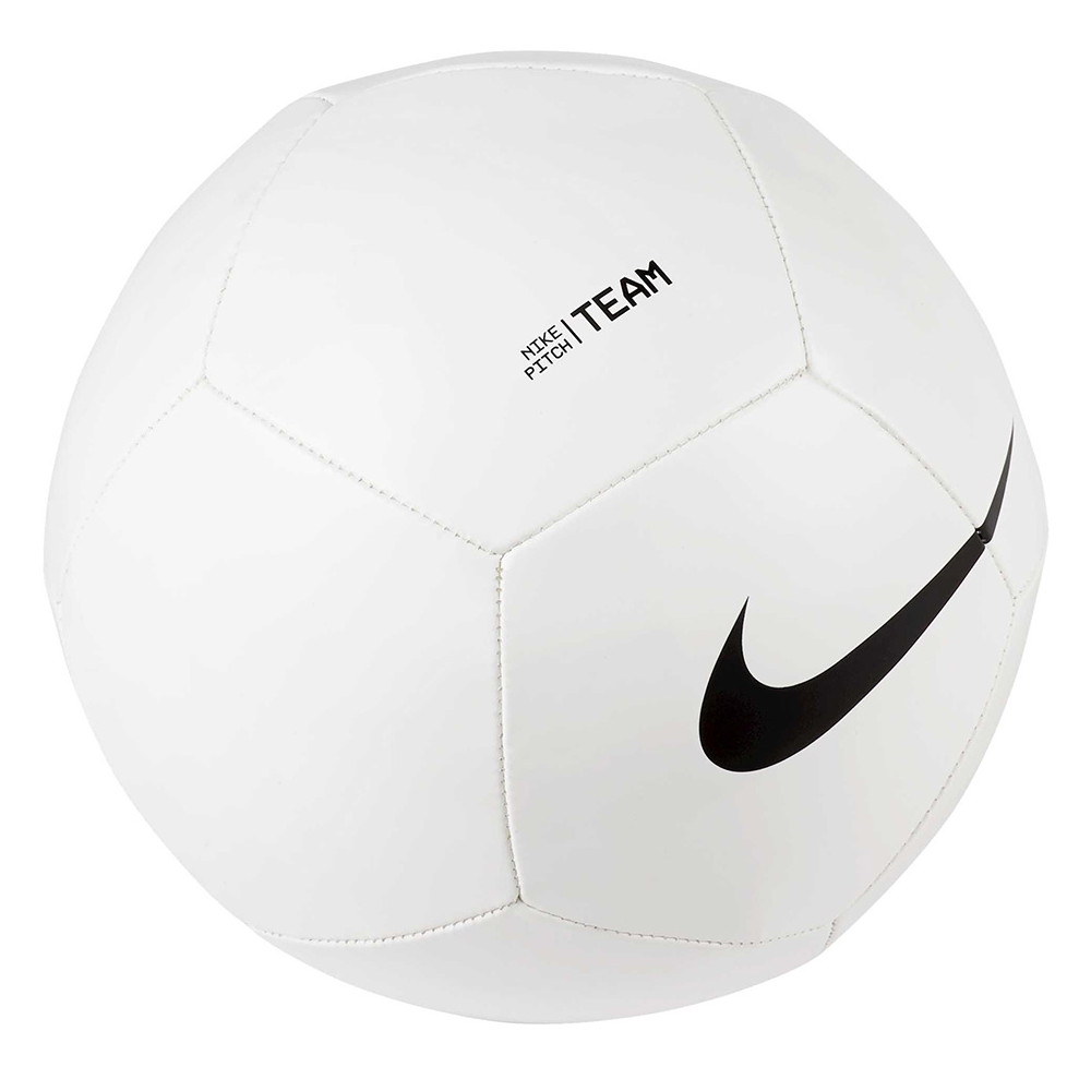 Piłka nożna Nike Pitch Team biała DH9796 100 - rozmiar piłek - 5