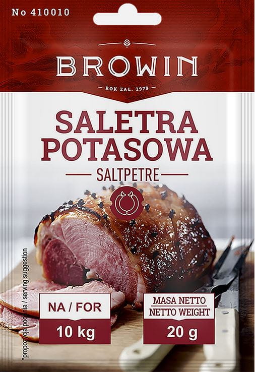 Browin Browin Saletra potasowa do peklowania miÄ™sa 410010