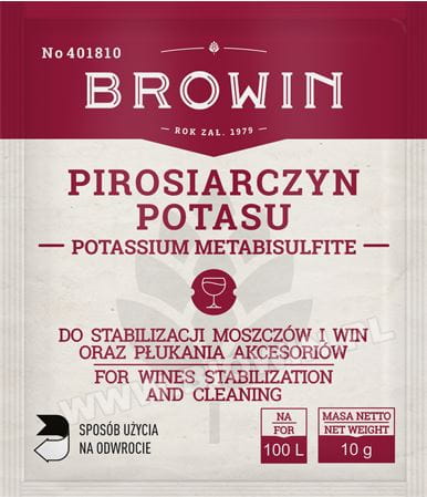 Pirosiarczyn potasu 10g