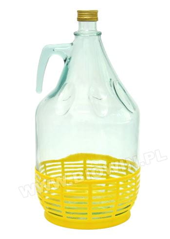 Gąsior Dama 5L w koszyku z nakrętką