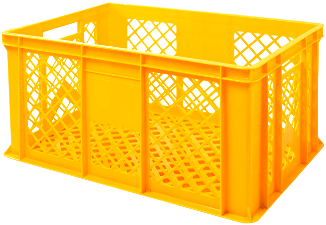 Pojemnik plastikowy ażurowy na pieczywo H-300 600x400x300