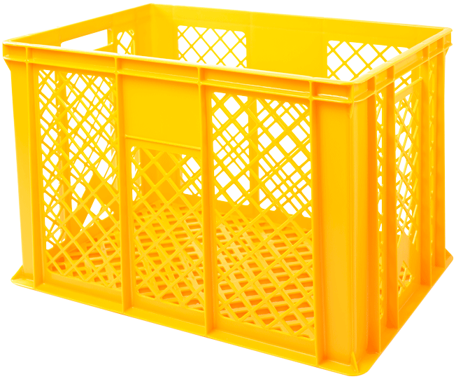 Skrzynka plastikowa ażurowa na pieczywo H-410 600x400x410