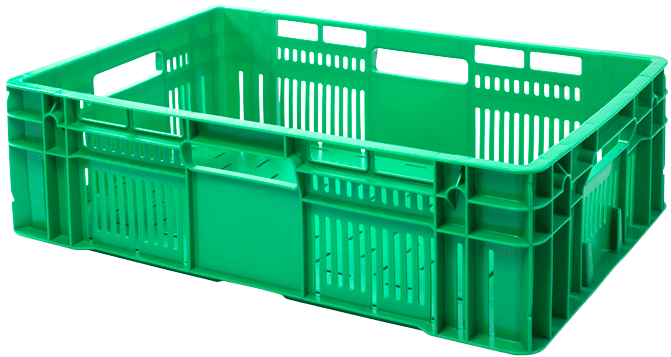Skrzynka plastikowa na owoce i warzywa G-180 600x400x180