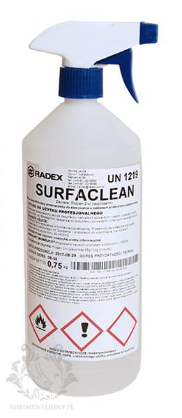 Płyn dyzynfekujący SURFACLEAN RADEX - 0,75 kg SPRAY