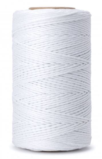 Nici wędliniarskie / przędza  100g EXTRA cienkie białe