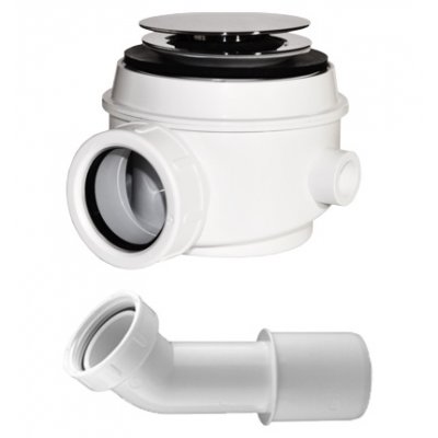 Omnires M+ syfon brodzikowo-wannowy chrom WB01XCR