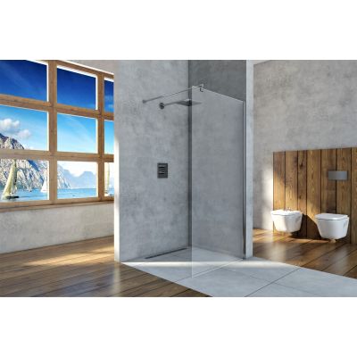 Sea-Horse Easy In ścianka prysznicowa Walk-In 90 cm chrom/szkło przezroczyste BKP251T09