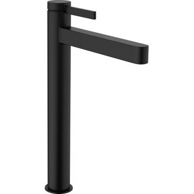 Hansgrohe 76070670 Finoris Jednouchwytowa bateria umywalkowa 260 do mis umywalkowych z kompletem odp$72ywowym Push-Open czarny matowy