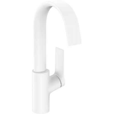 Hansgrohe 75032700 Vivenis Jednouchwytowa bateria umywalkowa 210 z obrotow$401 wylewk$402 bez kompletu odp$403ywowego bia$404y matowy
