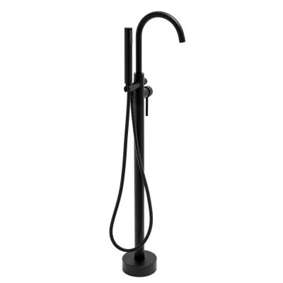 YokaHome Monte bateria wannowo-prysznicowa wolnostojąca czarna BP.MONTE.BLK