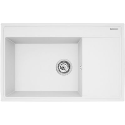Pyramis Zlew CAMEA 79x50) 1B 1D L biały polarny komora LEWA) 70058601) 70058601