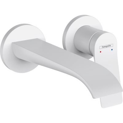 Hansgrohe 75050700 Vivenis Jednouchwytowa bateria umywalkowa $849cienna do monta$850u podtynkowego z wylewk$851 19,5 cm bia$852y matowy