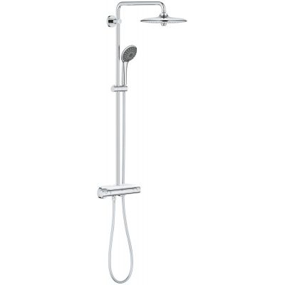 Grohe Vitalio Joy System 260 zestaw prysznicowy ścienny termostatyczny z deszczownicą chrom 26403001