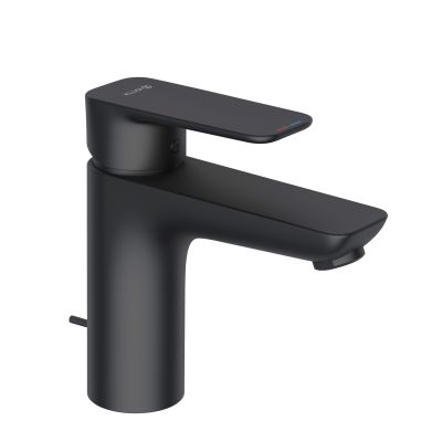 Kludi 403823975 PURE&STYLE jednouchwytowa bateria umywalkowa 75 mm z zestawem odp$490ywowym czarny mat