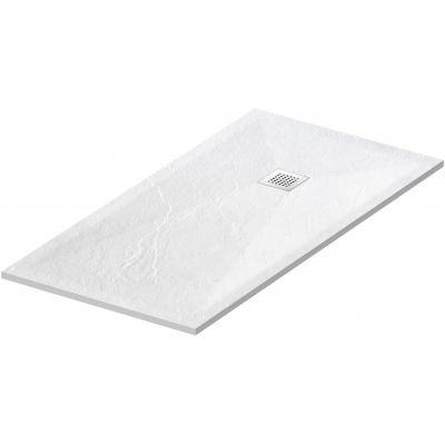 Balneo Stone Tray brodzik prostokątny 140x80 cm kompozytowy biały STFWH8014025