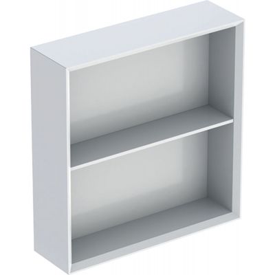 Geberit iCon szafka 45 cm boczna wisząca otwarta biały połysk 502.323.01.1