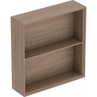 Geberit iCon szafka 45 cm boczna wisząca otwarta dąb 502.323.JH.1