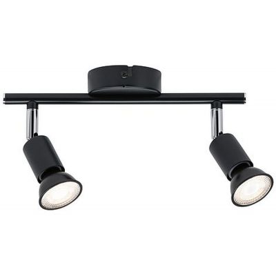 Paulmann Carolina lampa podsufitowa 2x10W antracyt/chrom 66751
