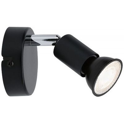 Paulmann Carolina kinkiet 1x10W antracyt/chrom 66750