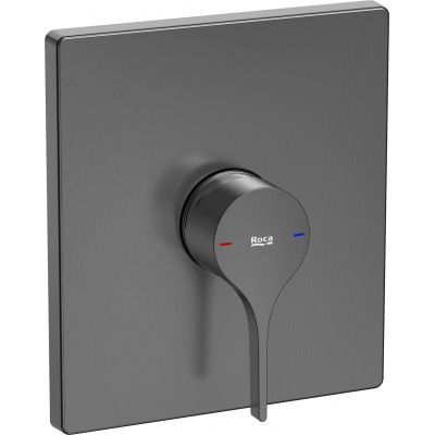 Roca A5A2B3ANM0 Bateria natryskowa podtynkowa do Rocabox kolor Brushed Titanium Black